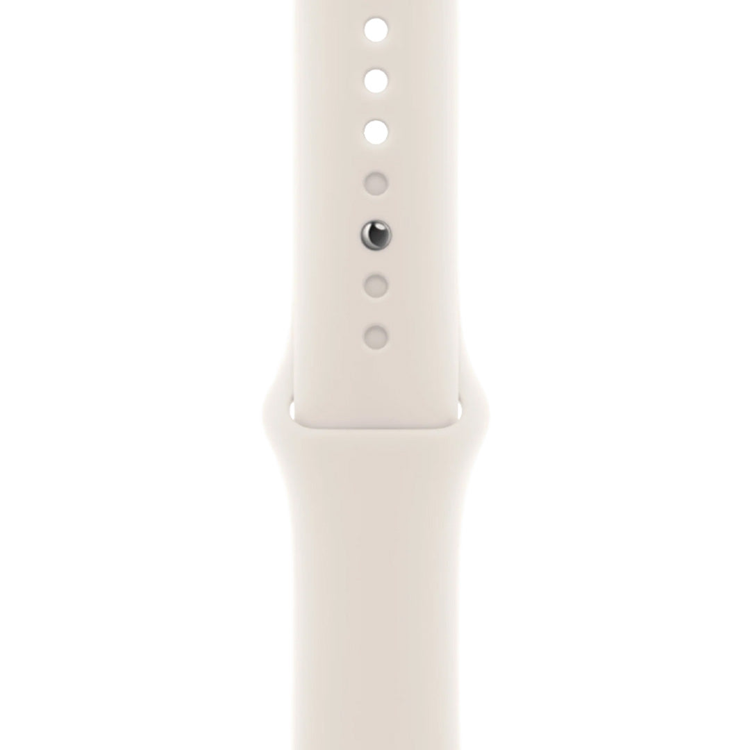 Apple Watch SE (2024) - 44mm - GPS - Aluminium Case - Sport Band - M/L | Starlight