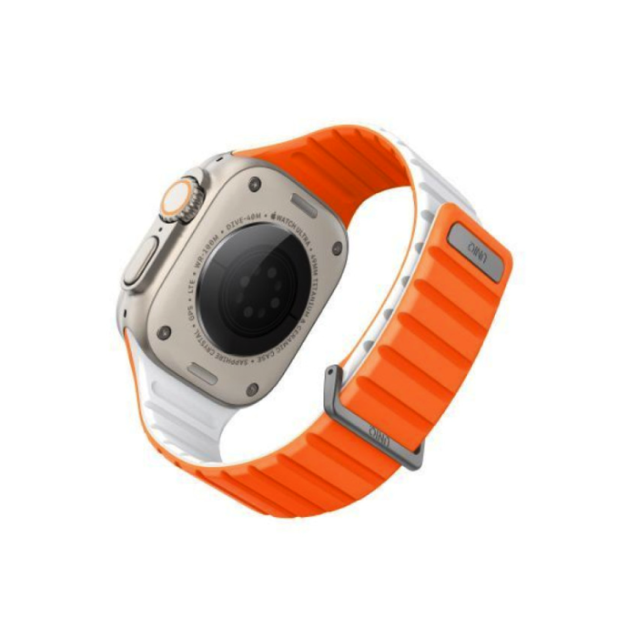 Uniq Revix Evo Reversible Band For Watch 49/45mm | Orange White