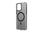 Uniq Hybrid Case For iPhone 15 Pro Magclick Charging Calio | Smoked Grey Tinted