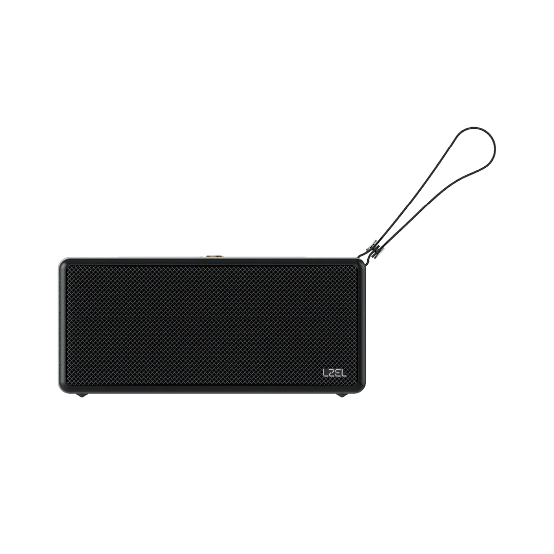 سماعة لاسلكية فاخرة Aquilasonus Xl بصوت عميق – بلوتوث 5.4 – دعم ميكروفون اختياري – بطارية 6000 مللي أمبير | أسود