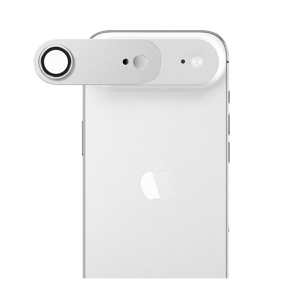 Lzel Metal Tempered Glass Camera For Iphone Air | Silver