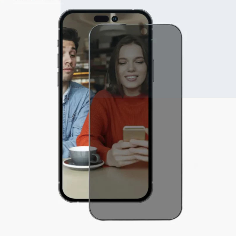 زجاج حماية Anank 2.5D مقوى 5X بزاوية خصوصية 180° لهاتف iPhone 17 Pro Max (مقاس 6.9 بوصة)