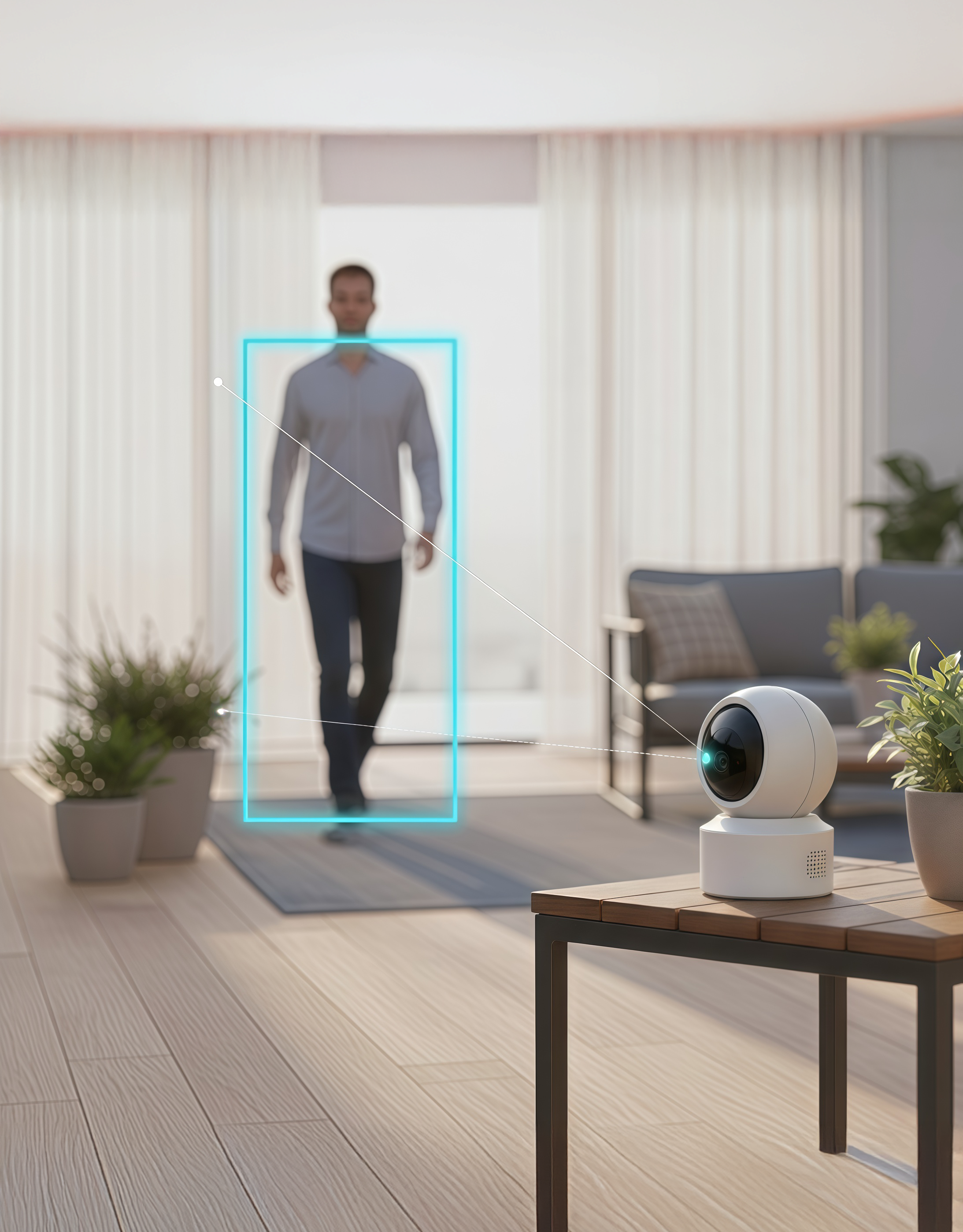 كاميرا من أسلي جلوبال EVOCAM بدوران 355 درجة ودقة تصوير عالية مع رؤية ليلية ملونة