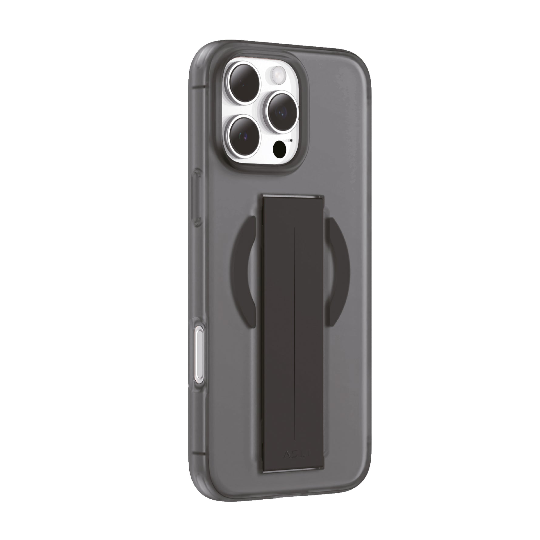 Asli Global Gravitas iPhone 15 Pro MagSilicone MagSafe With Flexible Grip Case |Black