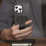 Asli Global Gravitas iPhone 15 Pro MagSilicone MagSafe With Flexible Grip Case |Black