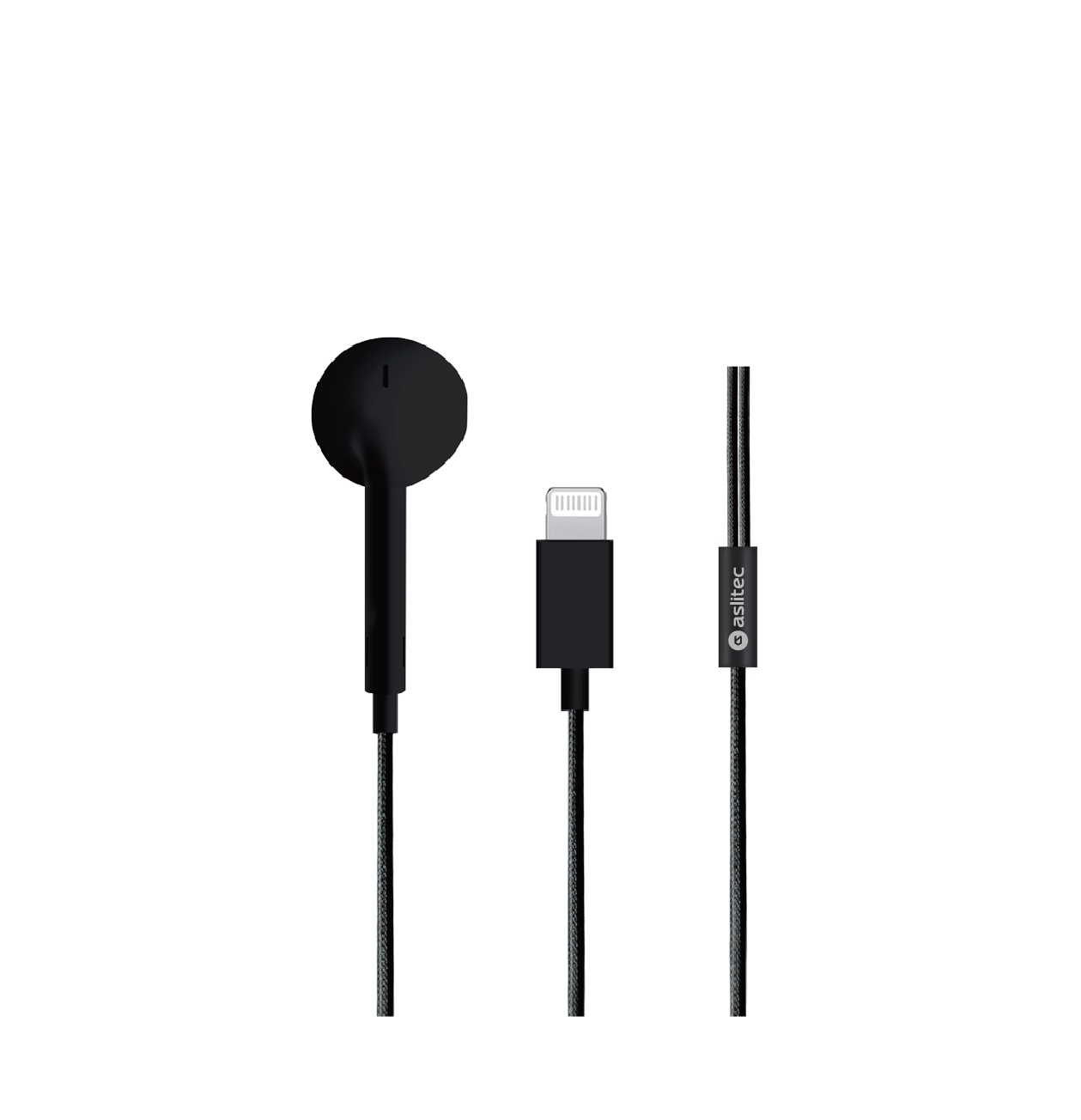 سماعات aslitec SoundPod Elite Premium سلكية أحادية الأذن بمنفذ Lightning
