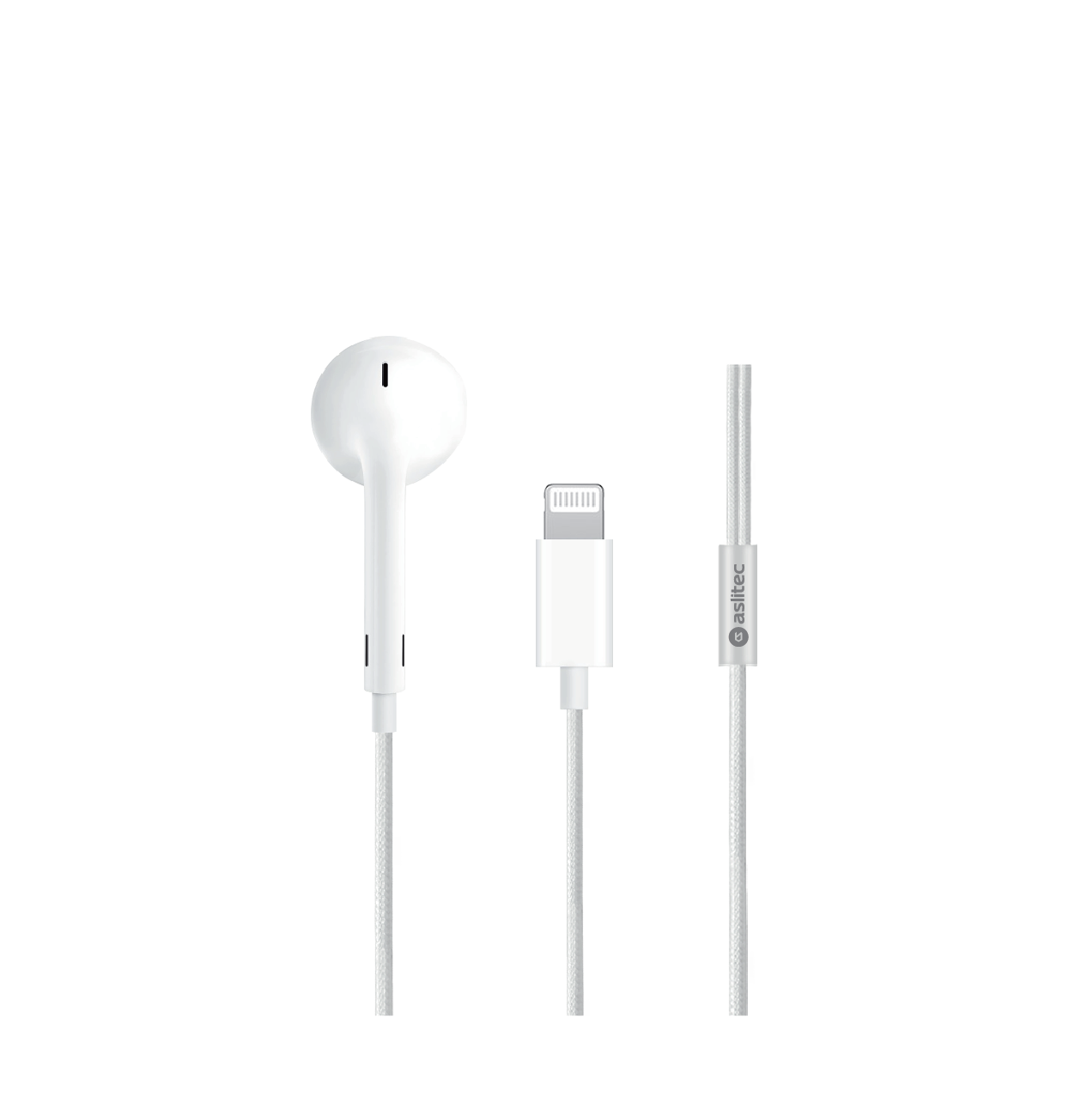 سماعات aslitec SoundPod Elite Premium سلكية أحادية الأذن بمنفذ Lightning