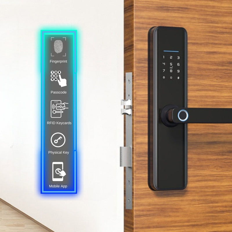 LZEL Smart Door Lock Silver
