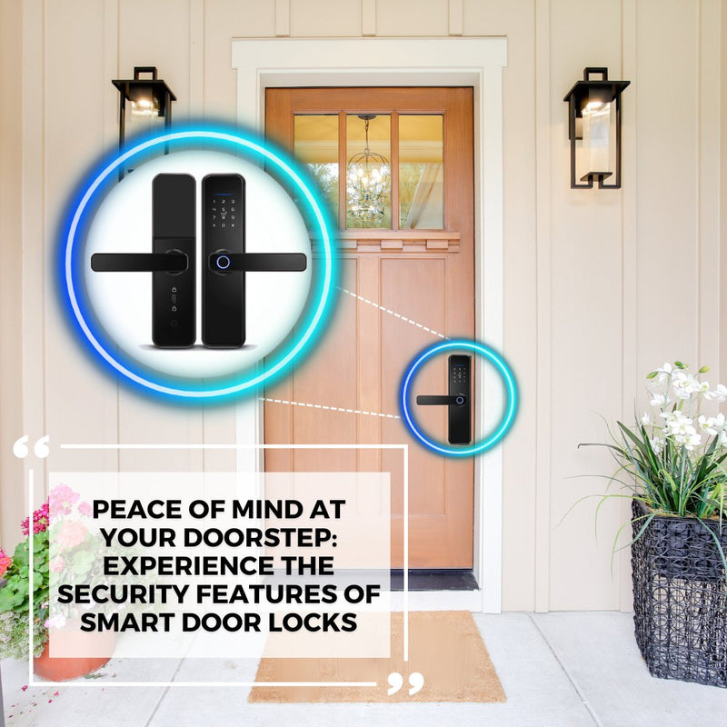 LZEL Smart Door Lock Silver