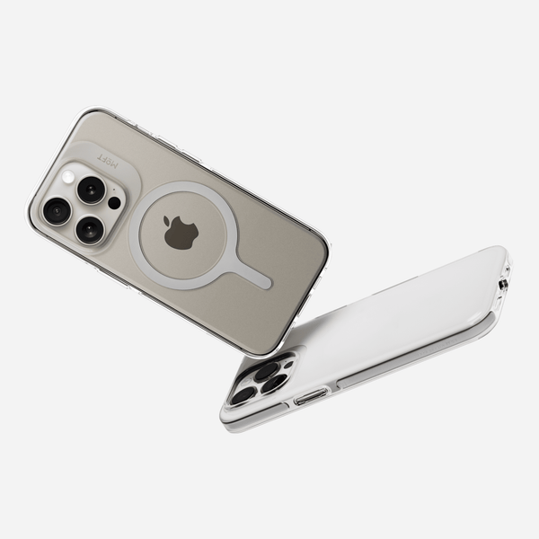 MOFT iPhone 15 Pro  Snap Phone Case MagSafe | Clear
