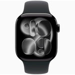 Apple Watch Series 11 GPS + Cellular 46mm Jet Black Aluminium Black Sport Band M/L