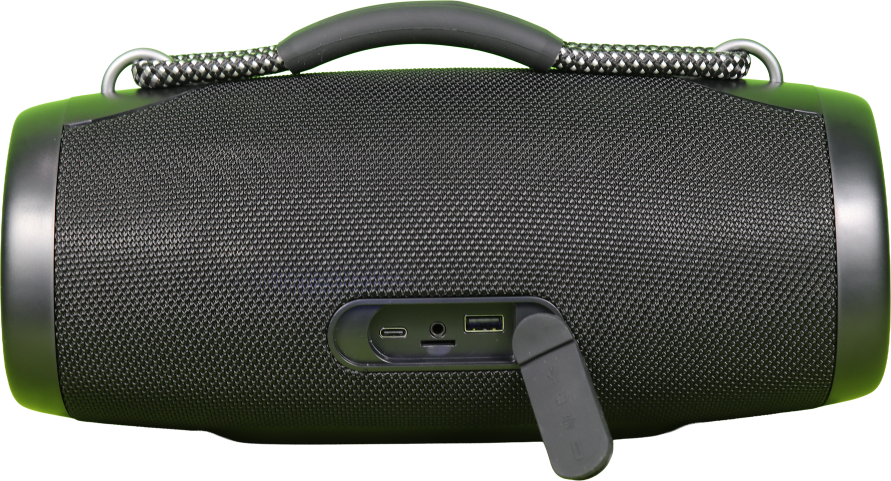 مكبر صوت بلوتوث من ليزل Aquilasonus Pro محمول مقاوم للماء مع أضواء RGB | أسود