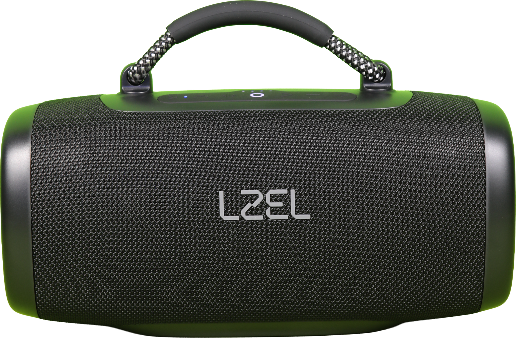 مكبر صوت بلوتوث من ليزل Aquilasonus Pro محمول مقاوم للماء مع أضواء RGB | أسود