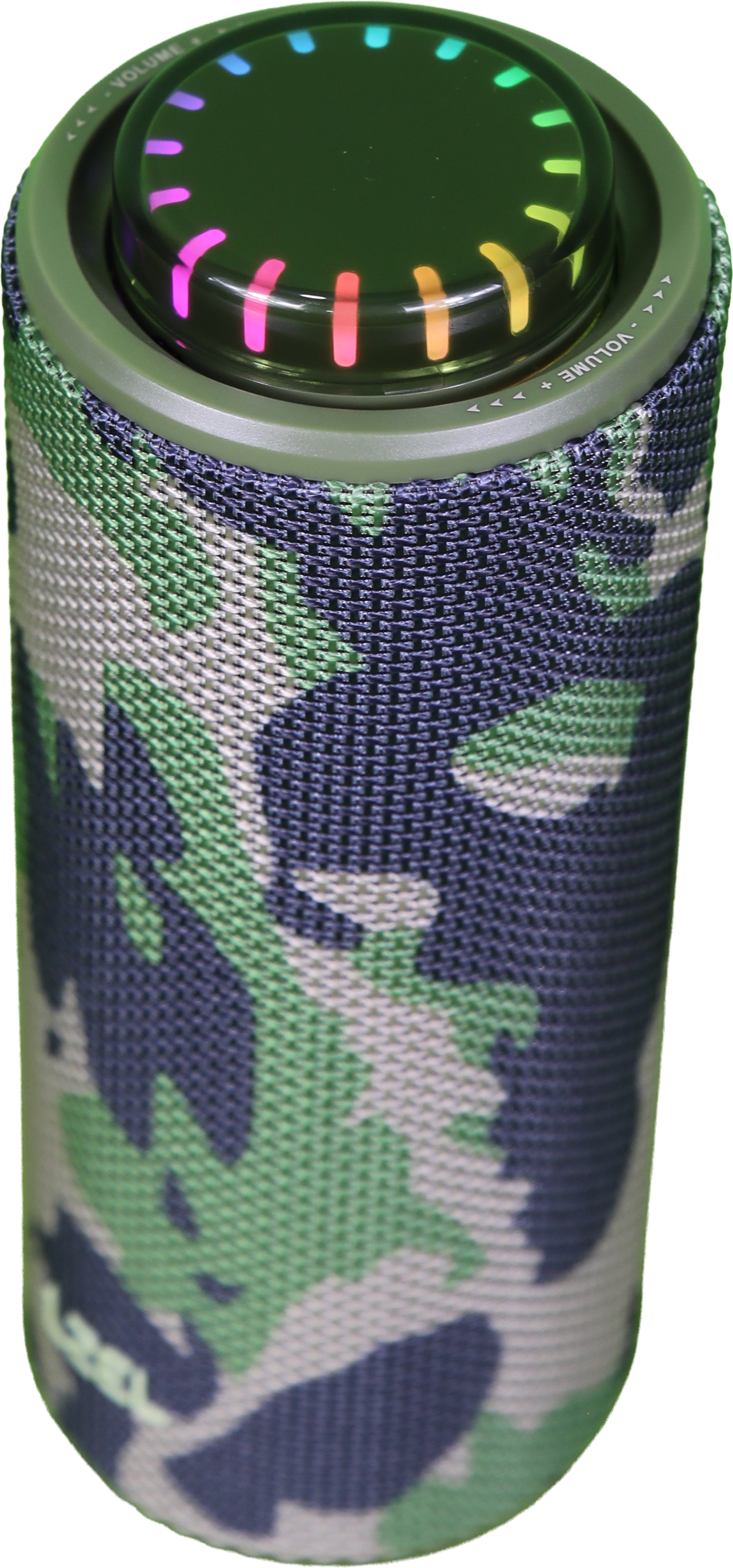 LZEL Aquilasonus Elite Waterproof Portable Bluetooth Speaker With Vibe Lights | camouflage