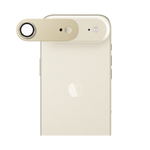 Lzel Metal Tempered Glass Camera For Iphone Air | Light Gold