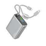 باور بانك من Lzel Neurovolt 10K PD 35W مع كابلات USB-C وLightning
