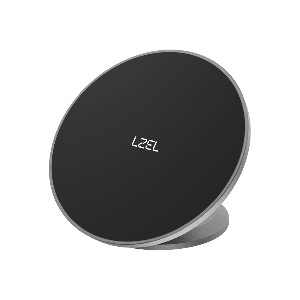 LZEL 360° Magnetic Suction Phone Holder Ultra-Strong Magnetic Grip | Compact & Stable Design | Black