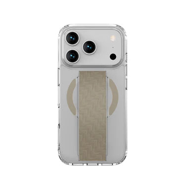 كڤر حماية LZEL MagNexa Grip MagSafe لهاتف iPhone 17 Pro | أبيض