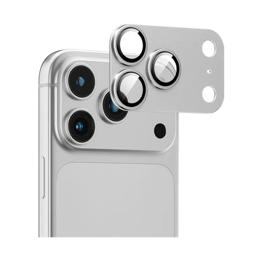 حماية عدسة الكاميرا من الزجاج المقوى المعدني من LZEL لهواتف iPhone 17 Pro Max