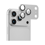 Lzel Metal Tempered Glass Camera For Iphone 17 Pro | Silver