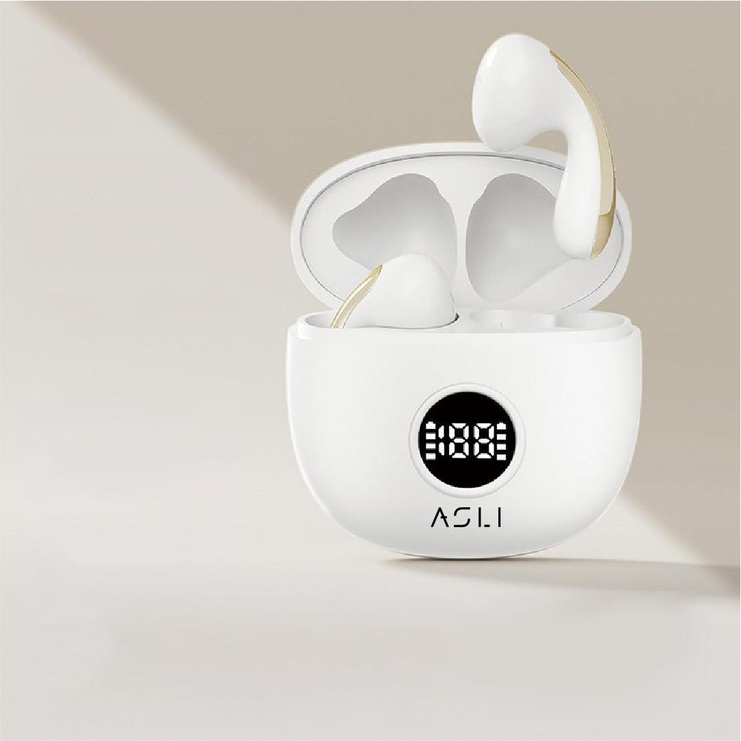 Asli Global EchoPods Pro TWS Bluetooth Earbuds with Touch Control IPX4 | White