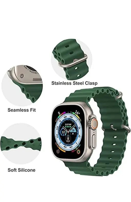 Ocean Band for Watch Ultra 44/45/49MM | Green