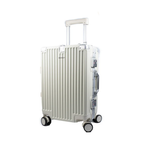 90 Percent 4 Wheels ABS Aluminum Frame 24 Inch Suitcase