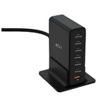 Asli Global Turboxis Series 235W Gan-7-Port Fast Charging Station With Power Delivery & PPS