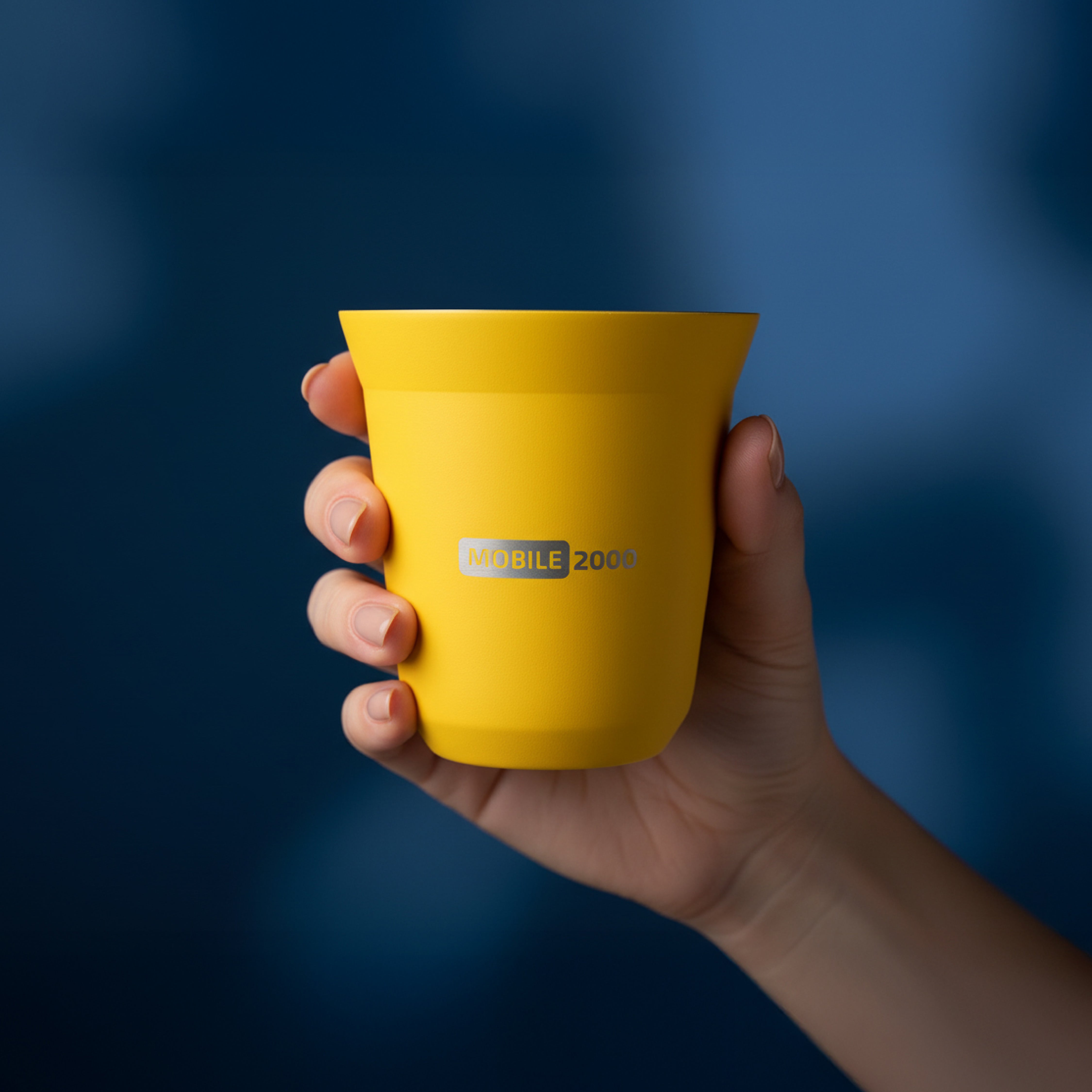 كوب إسبرسو كبير مزدوج الجدار من الستانلس ستيل سعة 160 مل – معزول للحفاظ على الحرارة | أصفر