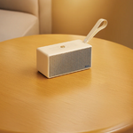 سماعة لاسلكية فاخرة Aquilasonus Xl بصوت عميق – بلوتوث 5.4 – دعم ميكروفون اختياري – بطارية 6000 مللي أمبير | بيج