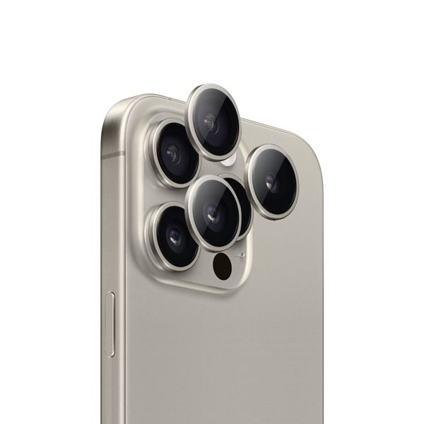 Anank iPhone 15 Pro/15 Pro Max Ar Glass Camera Flame | Gray Gold