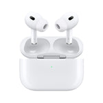 سماعات Apple AirPods Pro الجيل الثاني مع علبة شحن MagSafe USB-C | أبيض