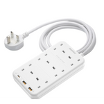 Momax ONEPLUG 6-Outlet Cube Extension Socket With USB