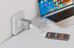 شاحن aslitec VoltiqueGaN بقدرة 35 واط – شاحن GaN فاخر بمنفذي USB-A و USB-C