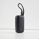 LZEL PrimeBrio Neo 5K Mini Power Bank 22.5W – 5000mAh, Detachable Type-C Cable