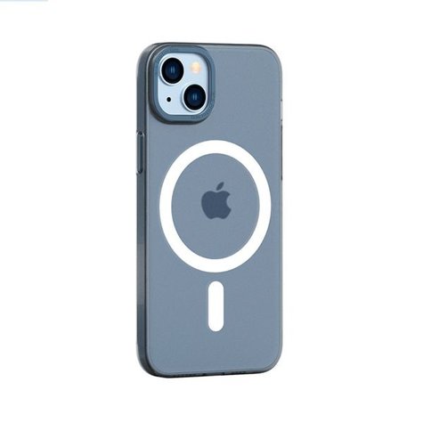 ZGA iPhone 14 Plus Armor Magsafe With Aluminum Camera Guard Case | Light Blue