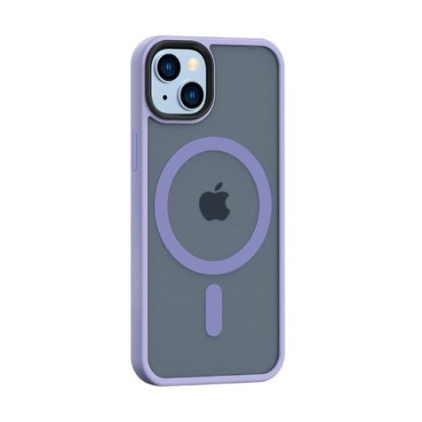 ZGA iPhone 14 Plus Rough Magsafe Protective Case | Purple