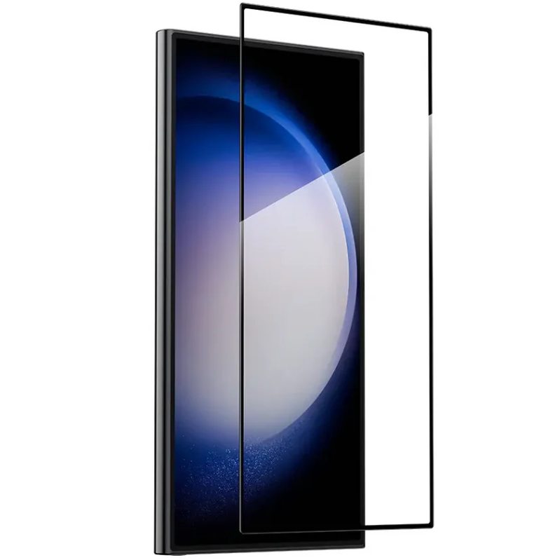 كڤر حماية شاشة زجاجي لهاتف Samsung Galaxy S24 Ultra شفاف