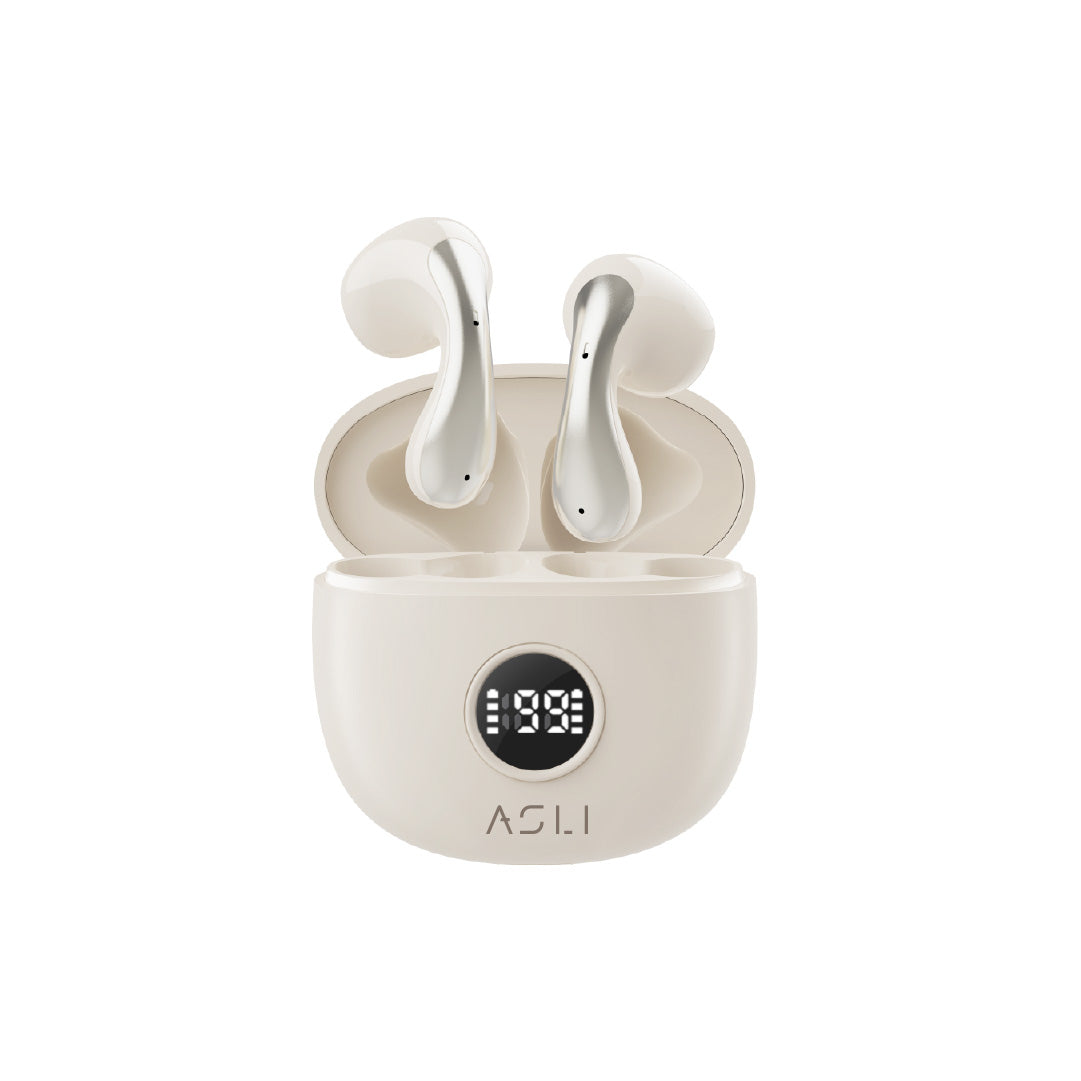 Asli Global EchoPods Pro TWS Bluetooth Earbuds with Touch Control IPX4 | Gold