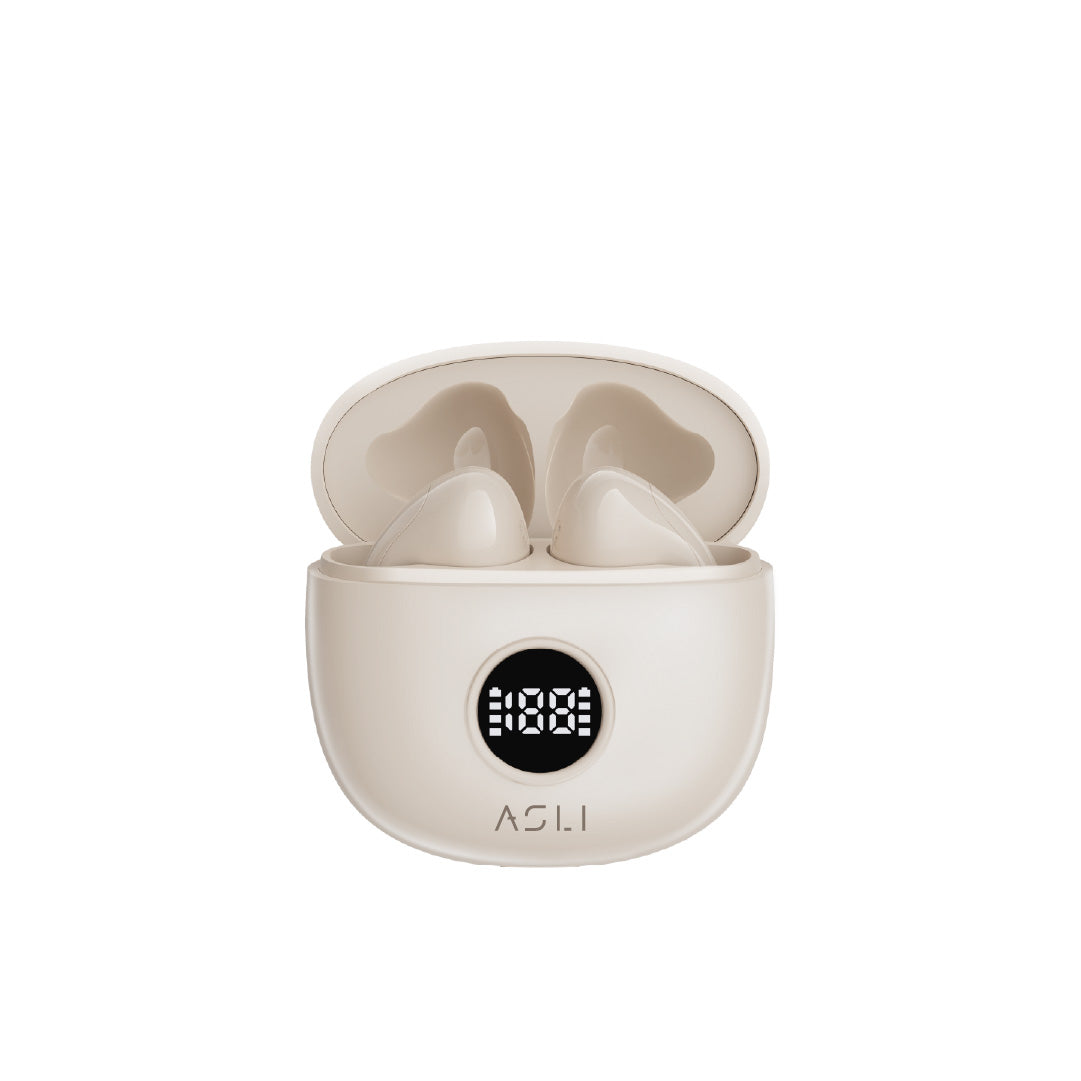 Asli Global EchoPods Pro TWS Bluetooth Earbuds with Touch Control IPX4 | Gold