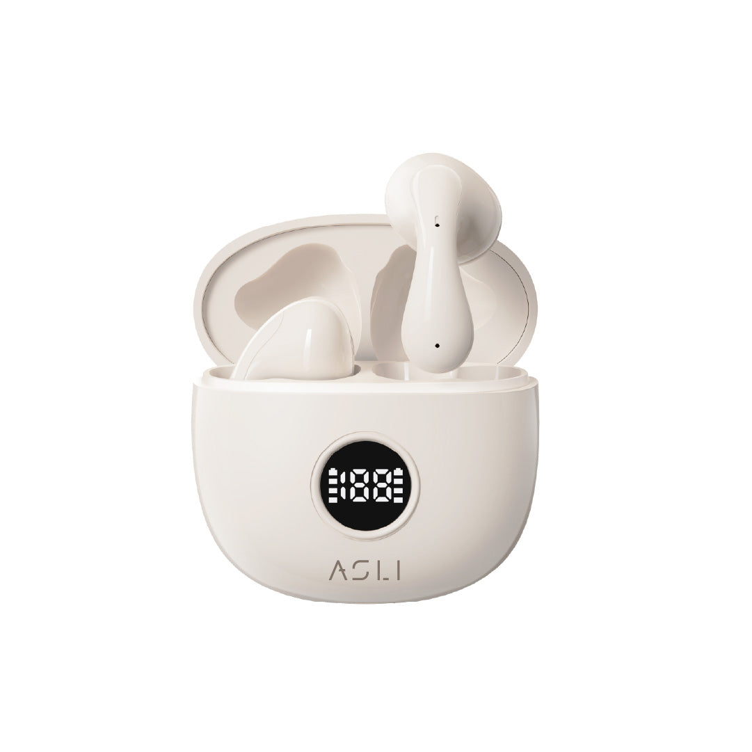 Asli Global EchoPods Pro TWS Bluetooth Earbuds with Touch Control IPX4 | Gold