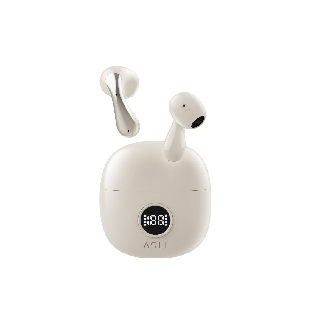 Asli Global EchoPods Pro TWS Bluetooth Earbuds with Touch Control IPX4 | Gold