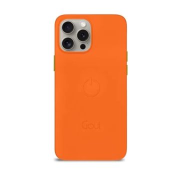 Goui iPhone 15 Pro Case Tiger Orange With Free Strap | G-MAGENT15P-TO
