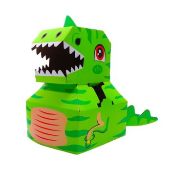 Paper Dinosaur Animal - Green | WZY-JY01