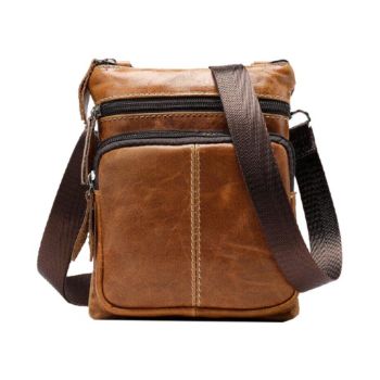 Coteci Luxury Series Mini Shoulder Bag - Brown (14036-BR)