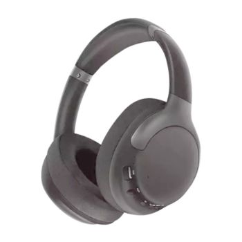 Stereo Wireless HeadPhone With Active Noise Reduction Gray