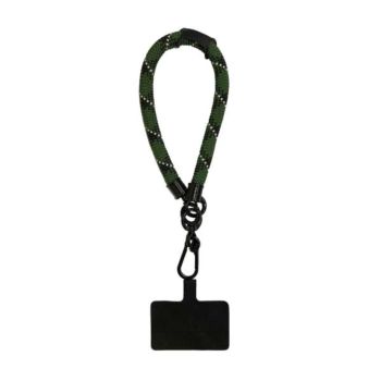 Universal Mobile Phone Crossbody Lanyard Anti-lost Adjustable Detachable Neck Strap Cord Rotatable Clasp Safety Rope All Case - Green (1664 Grn)