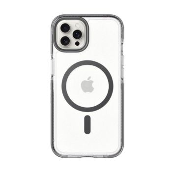Zga iPhone 15 Pro Max Protective Case With Camera Metal Frame Black | 757040