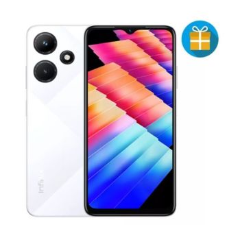 Infinix Hot 30i 128GB 4GB Ram White | IN Hot 30i 128/4 W With Gift