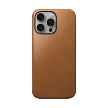 Nomad iPhone 15 Pro Max Modern Leather Case English Tan | NM01620785
